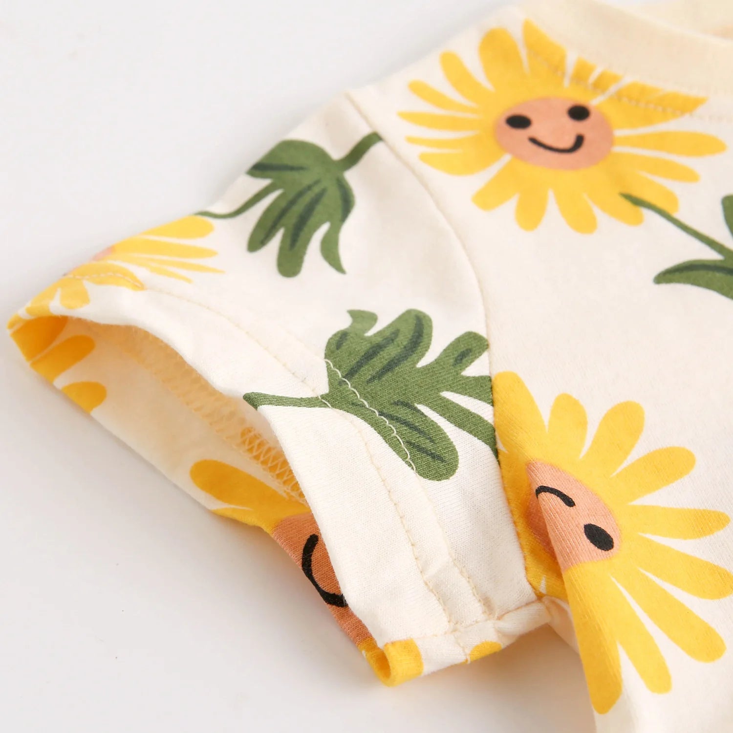 Sanlutoz Summer Short Sleeve Baby Girls Dress Little Kids Dresses Soft Clothing Holiday Casual