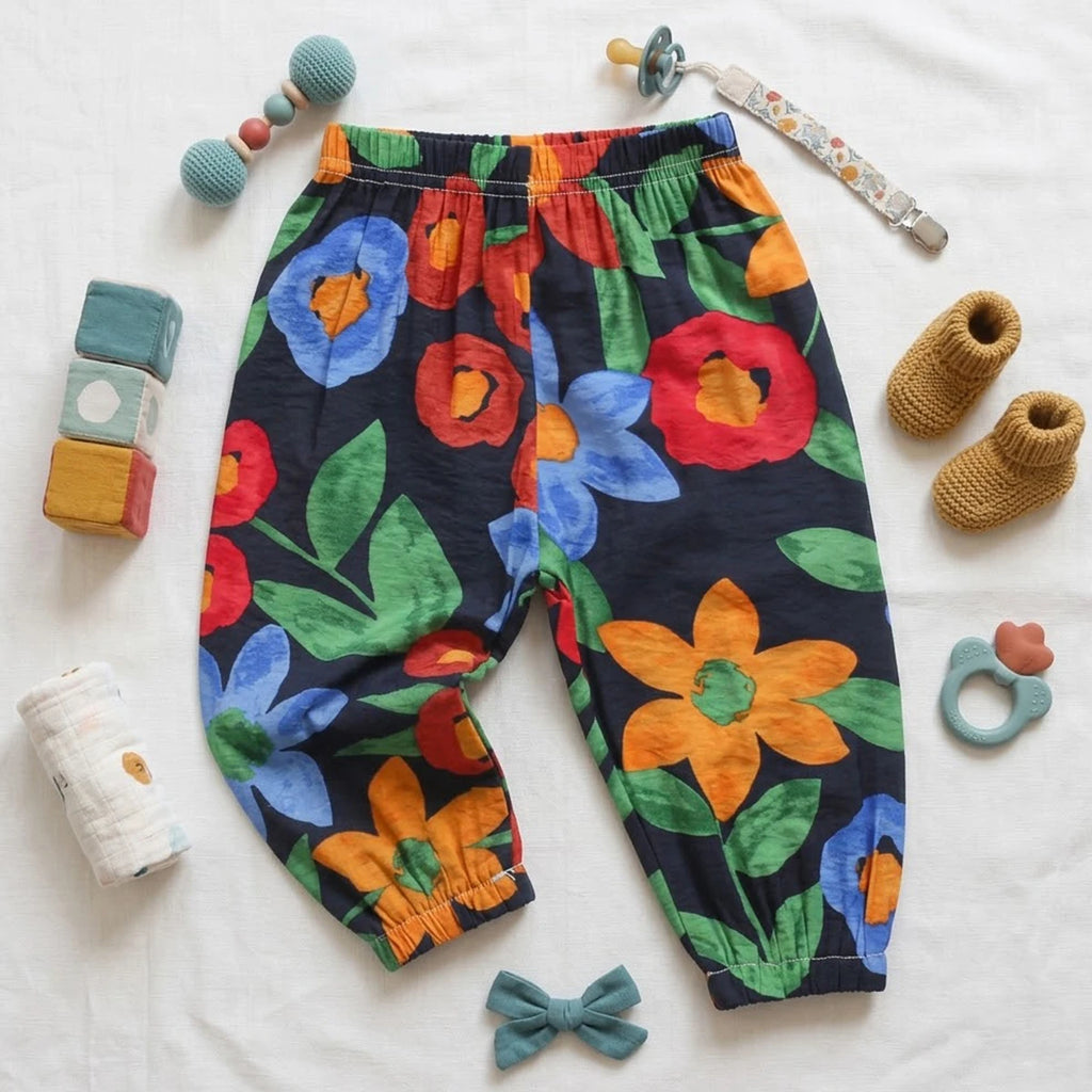 Sanlutoz Toddler Girls Casual Pants Summer Baby Pants Infant Long Cotton Clothes Princess